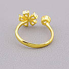 Каблучка біжутерія 'FJ' Сrystal Бижутерный сплав, фото 3