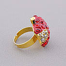 Каблучка на палец біжутерія Сrystal, фото 2