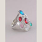 Каблучка на палец біжутерія Сrystal, фото 2