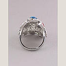 Каблучка на палец біжутерія Сrystal, фото 3