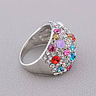 Каблучка на палец біжутерія Сrystal (гіпоалергенний), фото 2