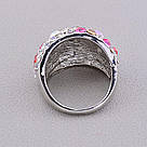 Каблучка на палец біжутерія Сrystal (гіпоалергенний), фото 3