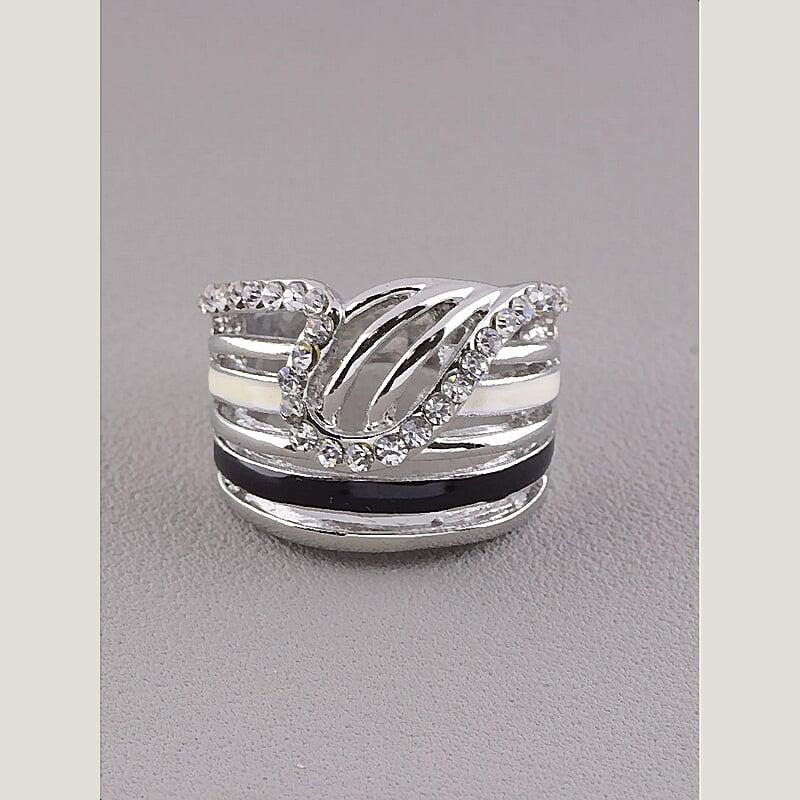 Каблучка на палец біжутерія Сrystal, фото 1