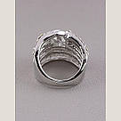 Каблучка на палец біжутерія Сrystal, фото 3