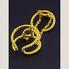 Каблучка біжутерія 'FJ' Сrystal Бижутерный сплав, фото 3