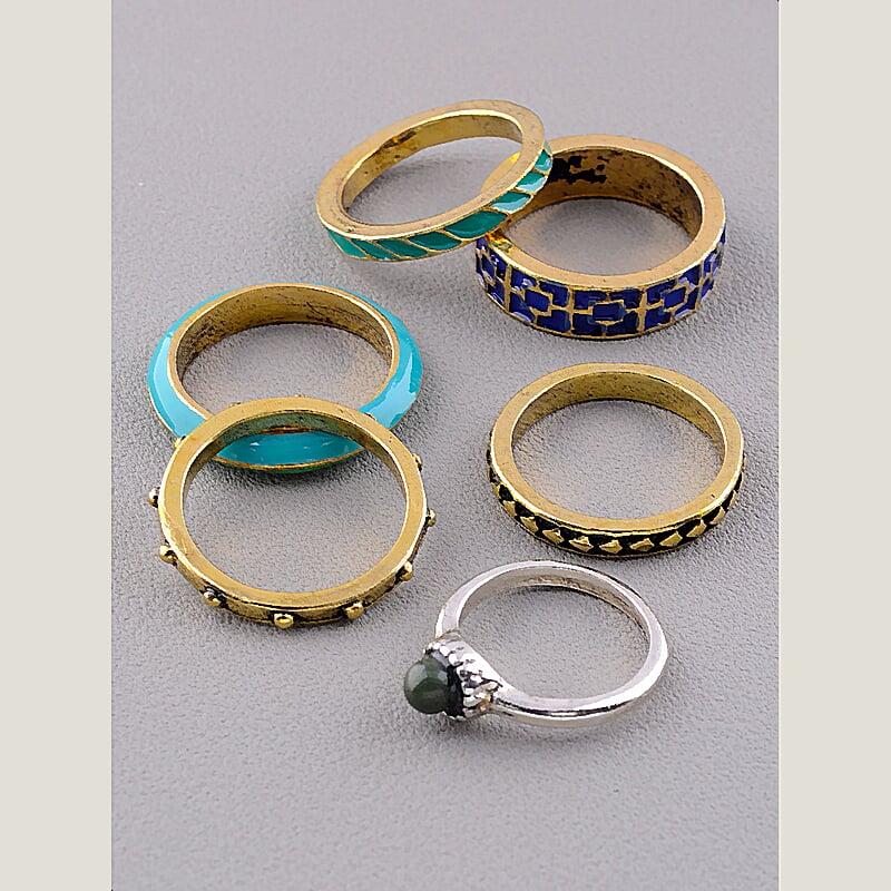 Каблучка біжутерія 'FJ' Сrystal Бижутерный сплав14,6 р., фото 1