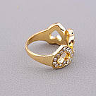 Каблучка на палец біжутерія Сrystal, фото 2