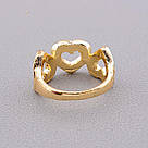 Каблучка на палец біжутерія Сrystal, фото 3