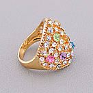 Каблучка на палец біжутерія Сrystal, фото 2