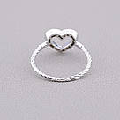 Каблучка біжутерія 'Big Dipper' Фіаніт (родій), фото 3