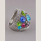 Каблучка на палец біжутерія Сrystal, фото 2