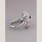 Каблучка на палец біжутерія Сrystal, фото 2