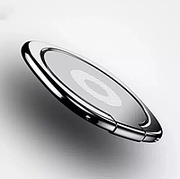 Кільце тримач підставка металеве попсок popsoket popsockets для телефону смартфона KS360 Сріблястий