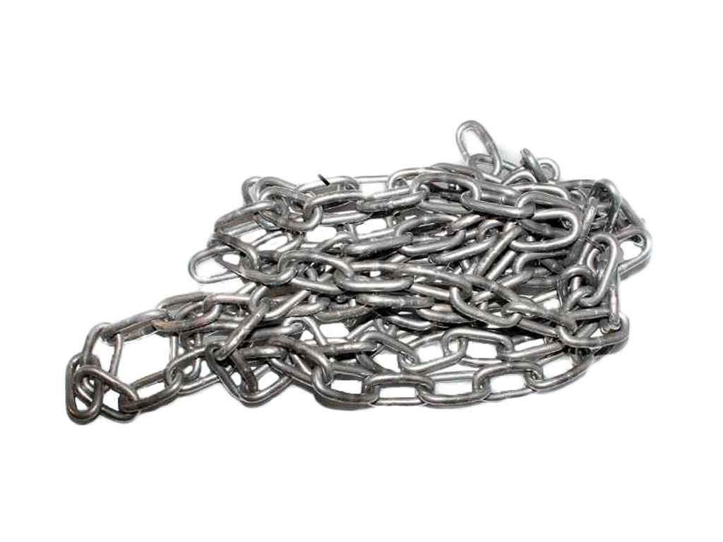 Ланцюг металевий, без покриття 5м d=8мм ТМ УКРАЇНА, фото 1