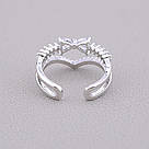 Каблучка біжутерія 'Big Dipper' Фіаніт (родій), фото 3