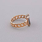 Каблучка біжутерія 'Stainless Steel' Емаль (позолота 18к), фото 2