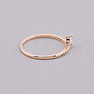 Каблучка біжутерія 'Big Dipper' Фіаніт (позолота 18к), фото 2
