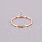 Каблучка біжутерія 'Big Dipper' Фіаніт (позолота 18к), фото 3