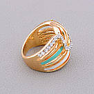 Каблучка на палец біжутерія Сrystal, фото 2