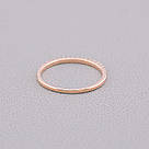 Каблучка біжутерія Фіаніт (позолота 18к), фото 3