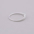 Каблучка біжутерія Фіаніт (Срібло), фото 2