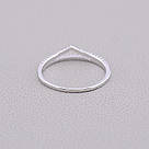 Каблучка біжутерія Фіаніт (Срібло), фото 3