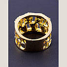 Каблучка на палец біжутерія Сrystal  (гіпоалергенний), фото 3