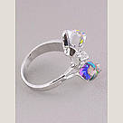 Каблучка на палец біжутерія Сrystal, фото 2