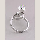 Каблучка на палец біжутерія Сrystal, фото 3