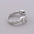 Каблучка на палец біжутерія Сrystal, фото 2