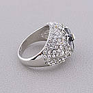 Каблучка на палец біжутерія Сrystal, фото 2