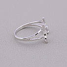 Каблучка біжутерія 'FJ' Сrystal Бижутерный сплав, фото 2