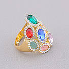 Каблучка на палец біжутерія Сrystal, фото 2