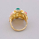 Каблучка на палец біжутерія Сrystal, фото 3