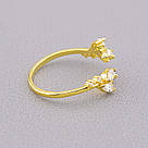 Каблучка біжутерія 'FJ' Сrystal Бижутерный сплав, фото 2