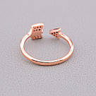 Каблучка біжутерія 'FJ' Сrystal Бижутерный сплав, фото 3