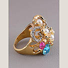 Каблучка на палец біжутерія Сrystal, фото 2