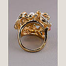 Каблучка на палец біжутерія Сrystal, фото 3