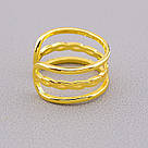 Каблучка біжутерія 'FJ' Сrystal Бижутерный сплав, фото 2