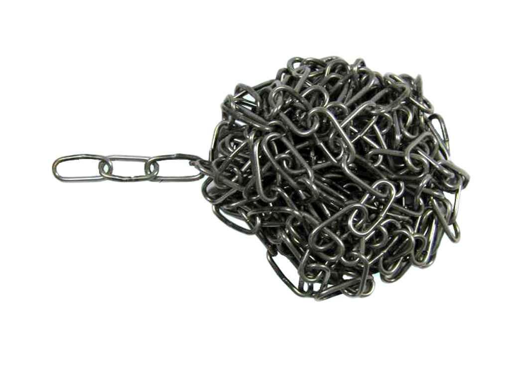 Ланцюг металевий, без покриття 5м d=3мм ТМ УКРАЇНА, фото 1