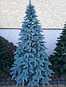 Буковельська лита блакитна ялина штучна Bykovel cast № 8 висота 1,8 м, Святкова новорічна ялинка, фото 5
