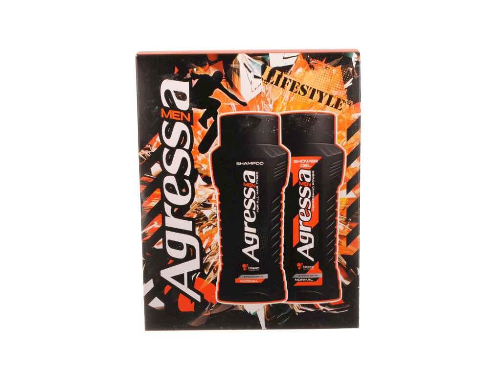 Чолов. набір Normal NPA-72 (гель д/душушампунь) ТМ AGRESSIA, фото 1