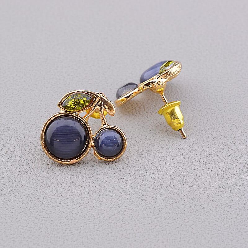 Серьги украшения бижутерия Fashion Кошачий глаз Бижутерный сплав (ID ...