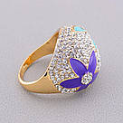 Каблучка на палец біжутерія Сrystal, фото 2