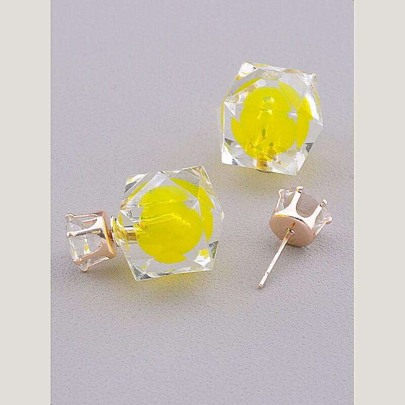 Сережки "Матрьошки" Сrystal
