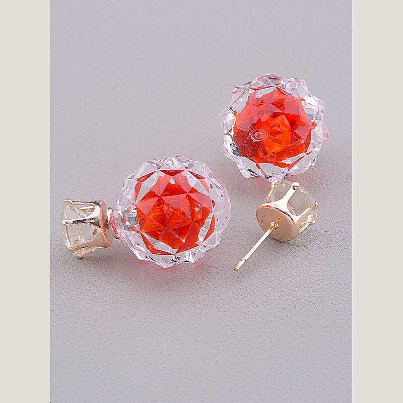 Сережки "Матрьошки" Сrystal