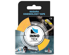 Кинезио тейп Nasara Plus 5см x 5м (Жовтий)