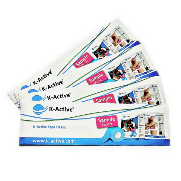 Гіпоалергенний кинезио тейп K-Active Gentle 5см x 1м (Смужка)