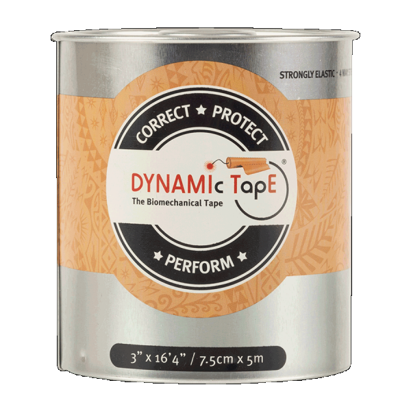 Біомеханічний тейп Dynamic Tape 7.5 см х 5 м з бежевим тату
