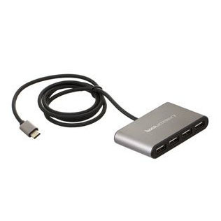 USB HUB Type-C Hoco HB3 4USB (Сірий)